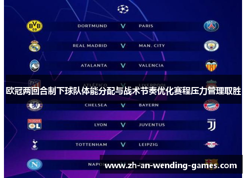 欧冠两回合制下球队体能分配与战术节奏优化赛程压力管理取胜